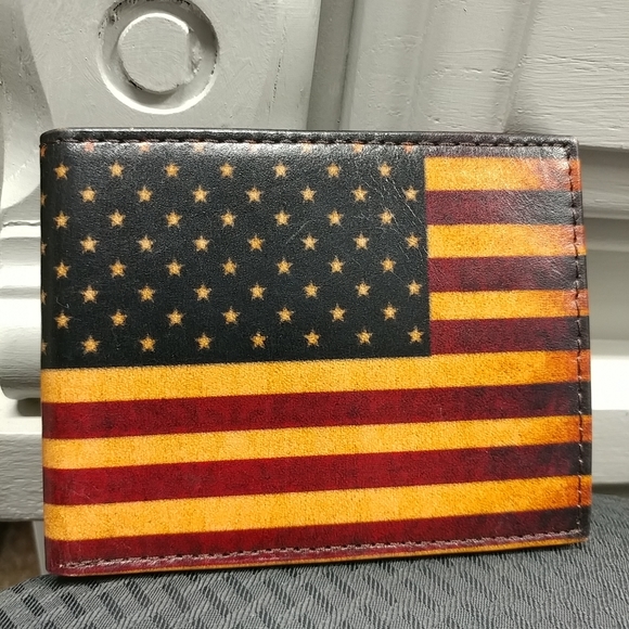 Buckle-Down Canvas Bi-fold Wallet - Tennessee Flag Design, 4" X 3.5", 5 Card Slots, ID Window, Durable Woven Canvas - View #4